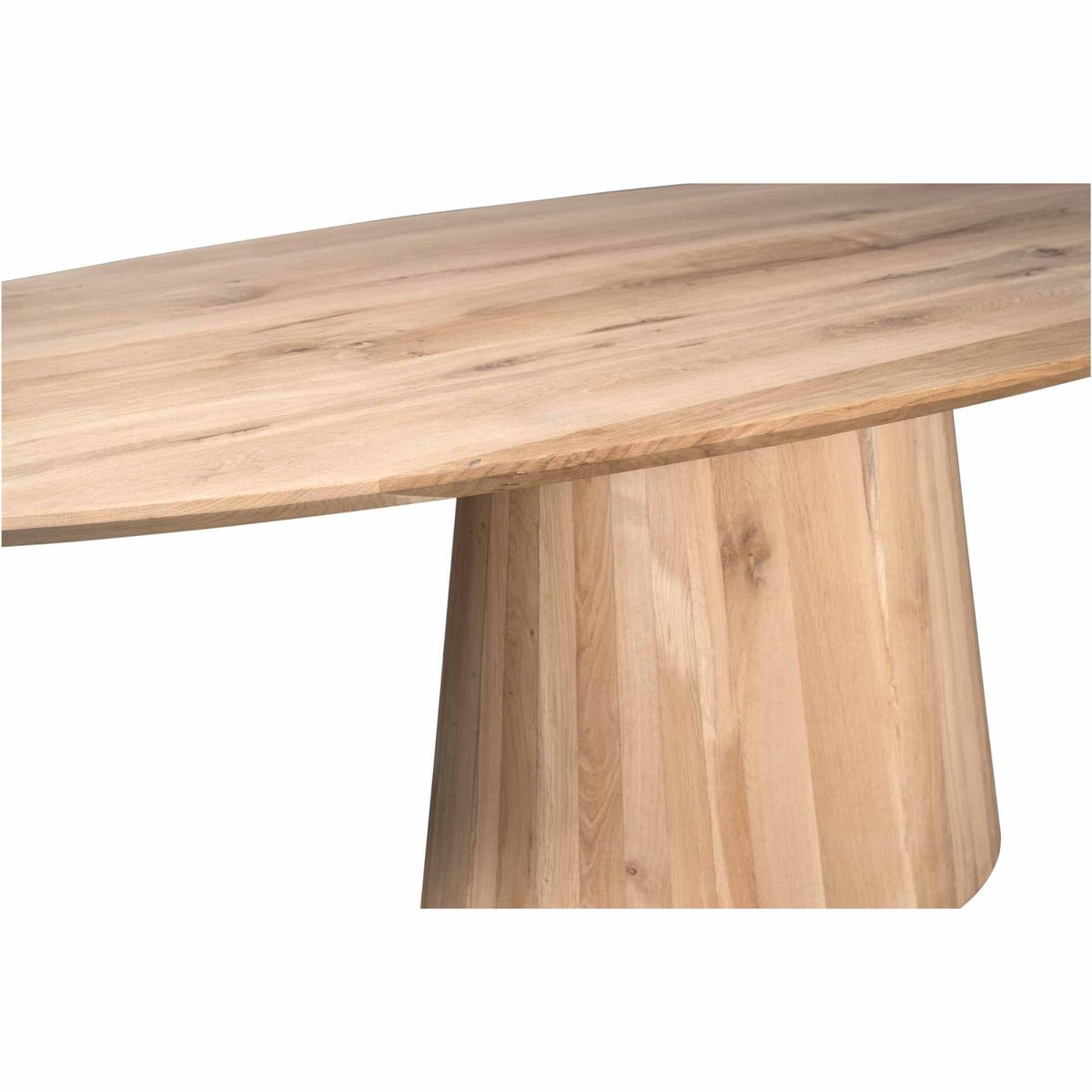 Mesa de comedor Riga Roble Natural Ovalada 240cm Starfurn