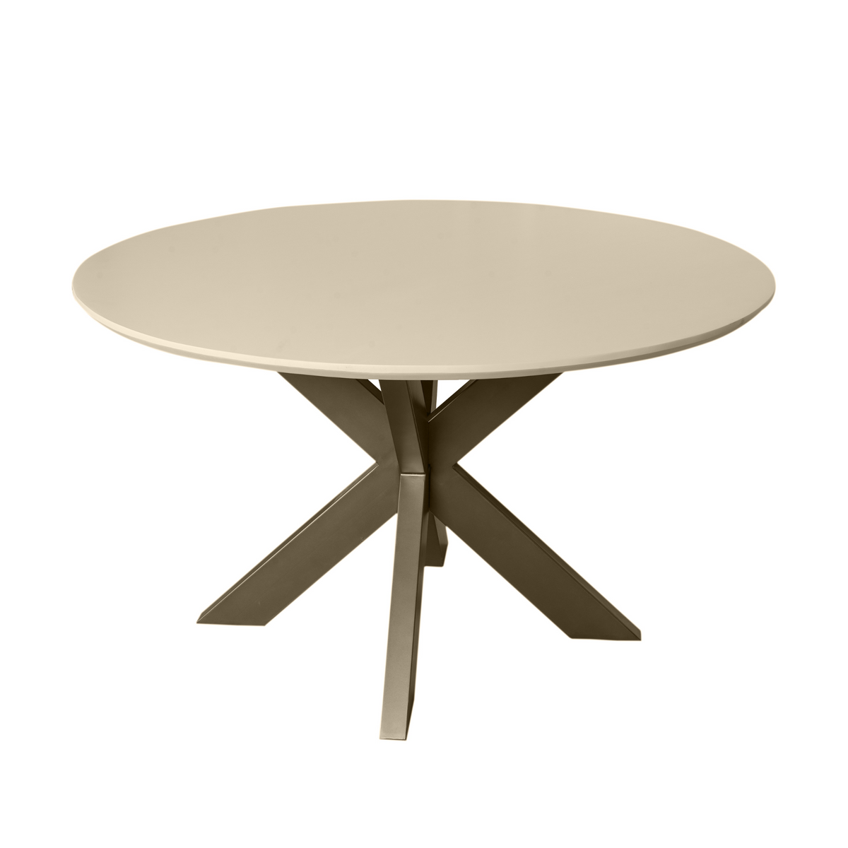 Mesa de comedor Madison Madera de mango Arena Redonda 130cm Starfurn