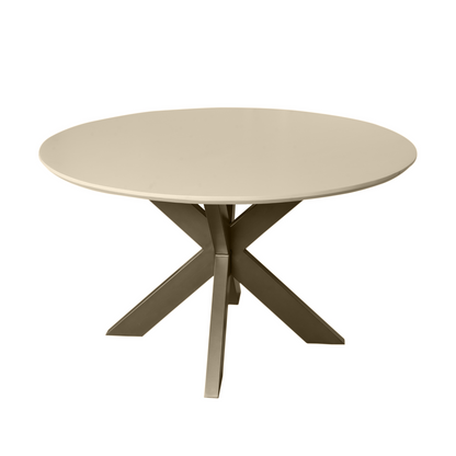 Mesa de comedor Madison Madera de mango Arena Redonda 130cm Starfurn