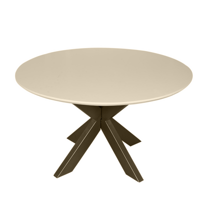 Mesa de comedor Madison Madera de mango Arena Redonda 130cm Starfurn