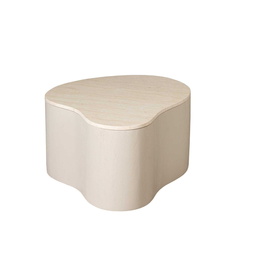 Mesa de centro Lovi Madera de mango Arena 77cm Starfurn