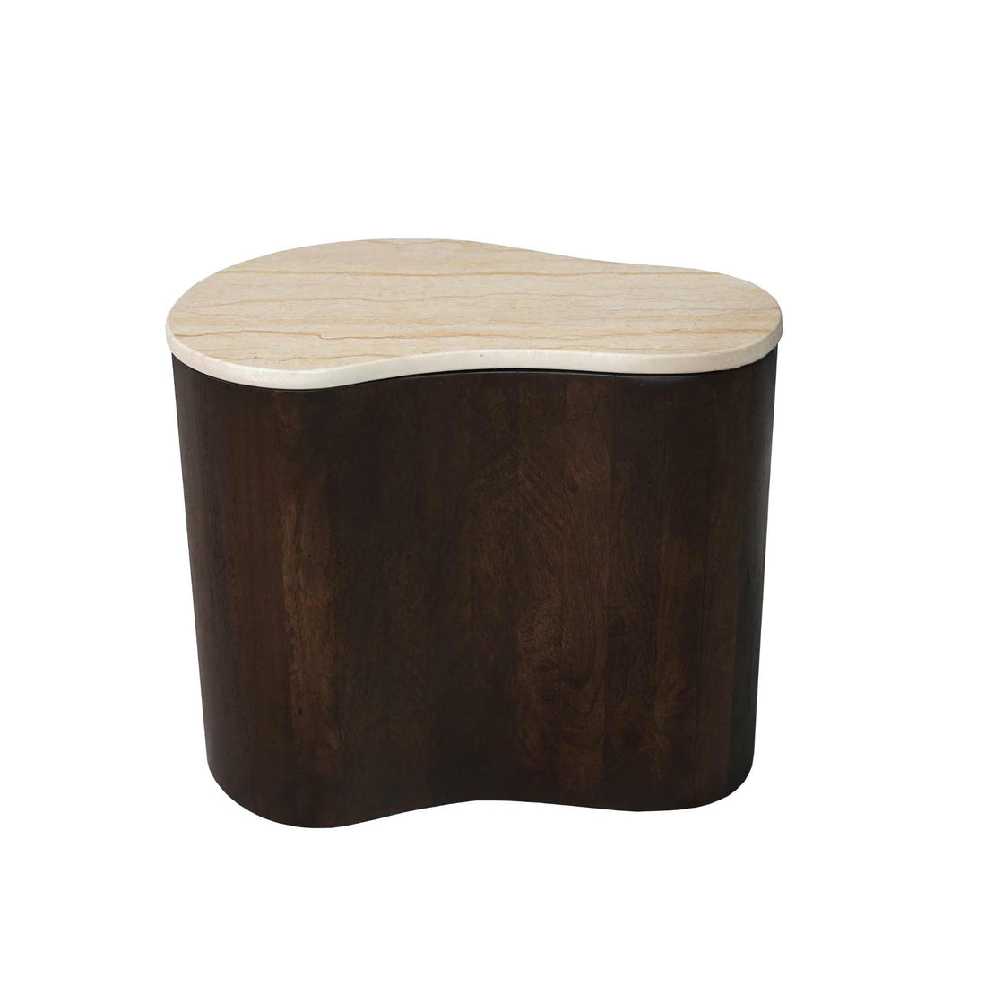 Mesa de centro Lovi Madera de mango Marrón 50cm Starfurn