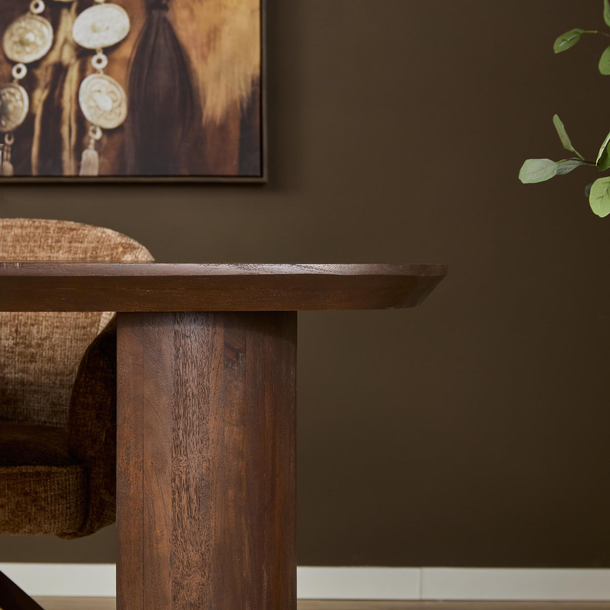 Mesa de comedor Maré Madera de mango Marrón 240cm Starfurn