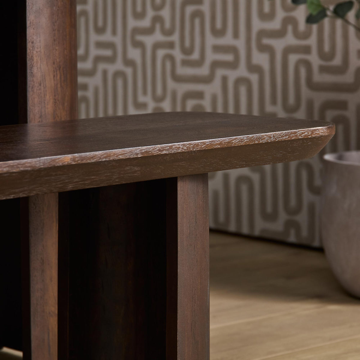 Banco de comedor Maré Madera de mango Marrón 220cm Starfurn