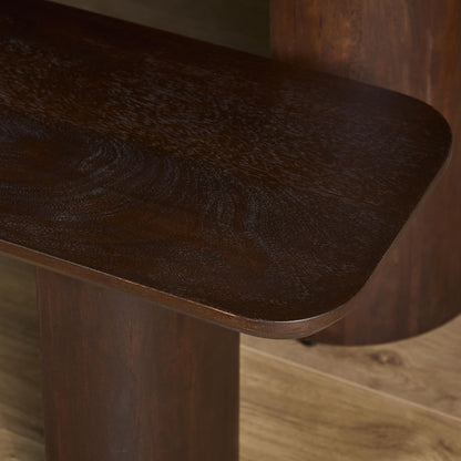 Banco de comedor Maré Madera de mango Marrón 220cm Starfurn