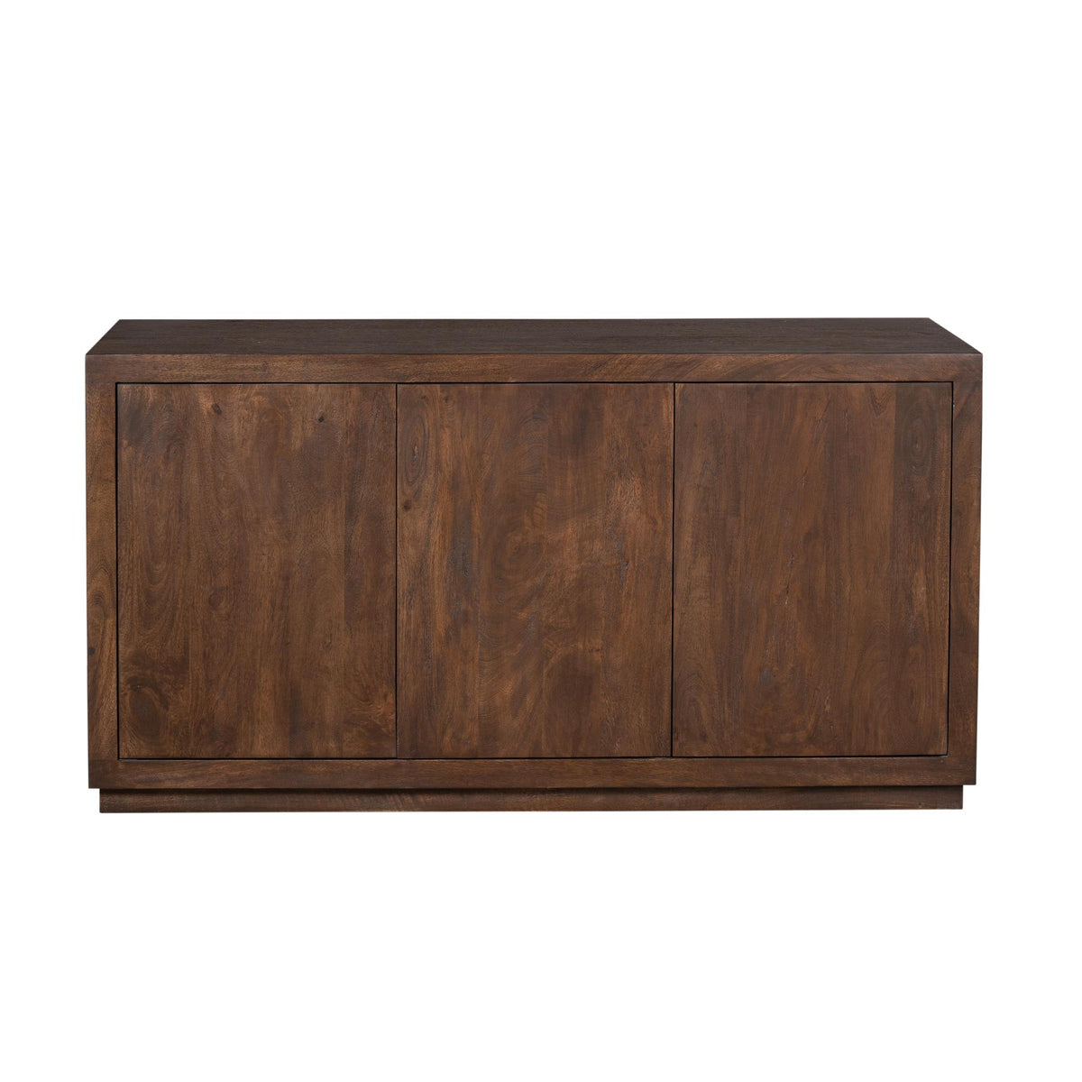 Aparador Bruselas Madera de Mango Marrón 3 Puertas 150cm Starfurn