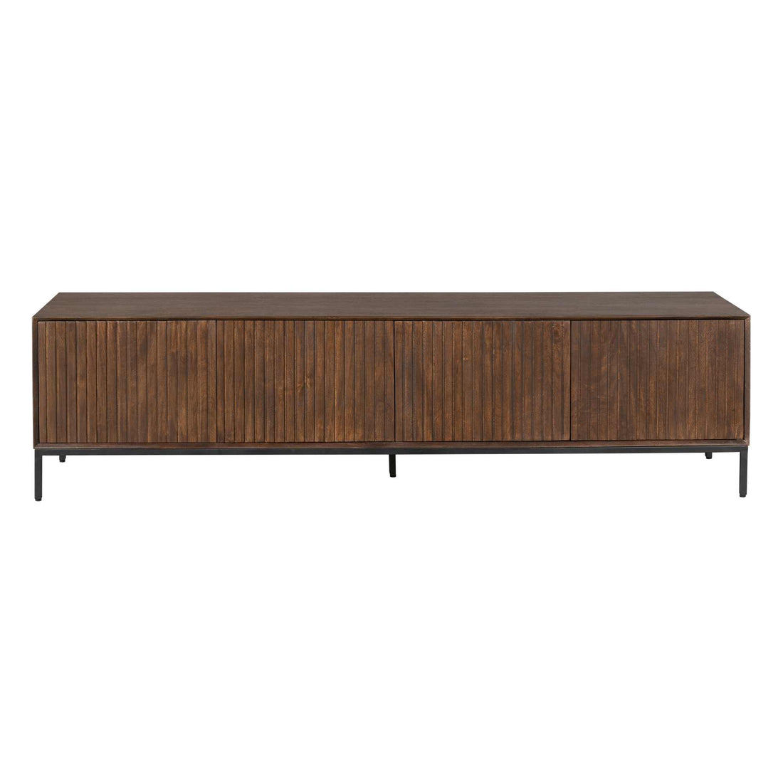 Mueble de TV Madison Madera de Mango Marrón 210cm Starfurn