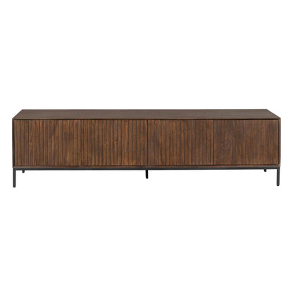 Mueble de TV Madison Madera de Mango Marrón 210cm Starfurn
