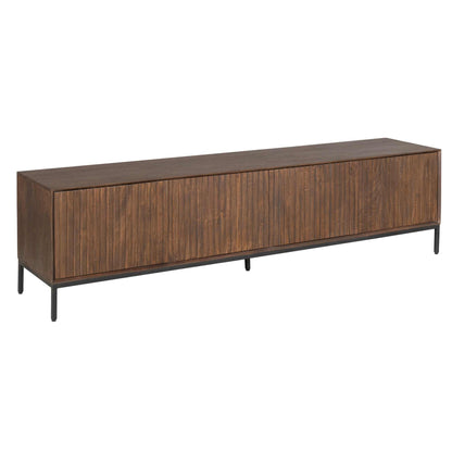 Mueble de TV Madison Madera de Mango Marrón 210cm Starfurn