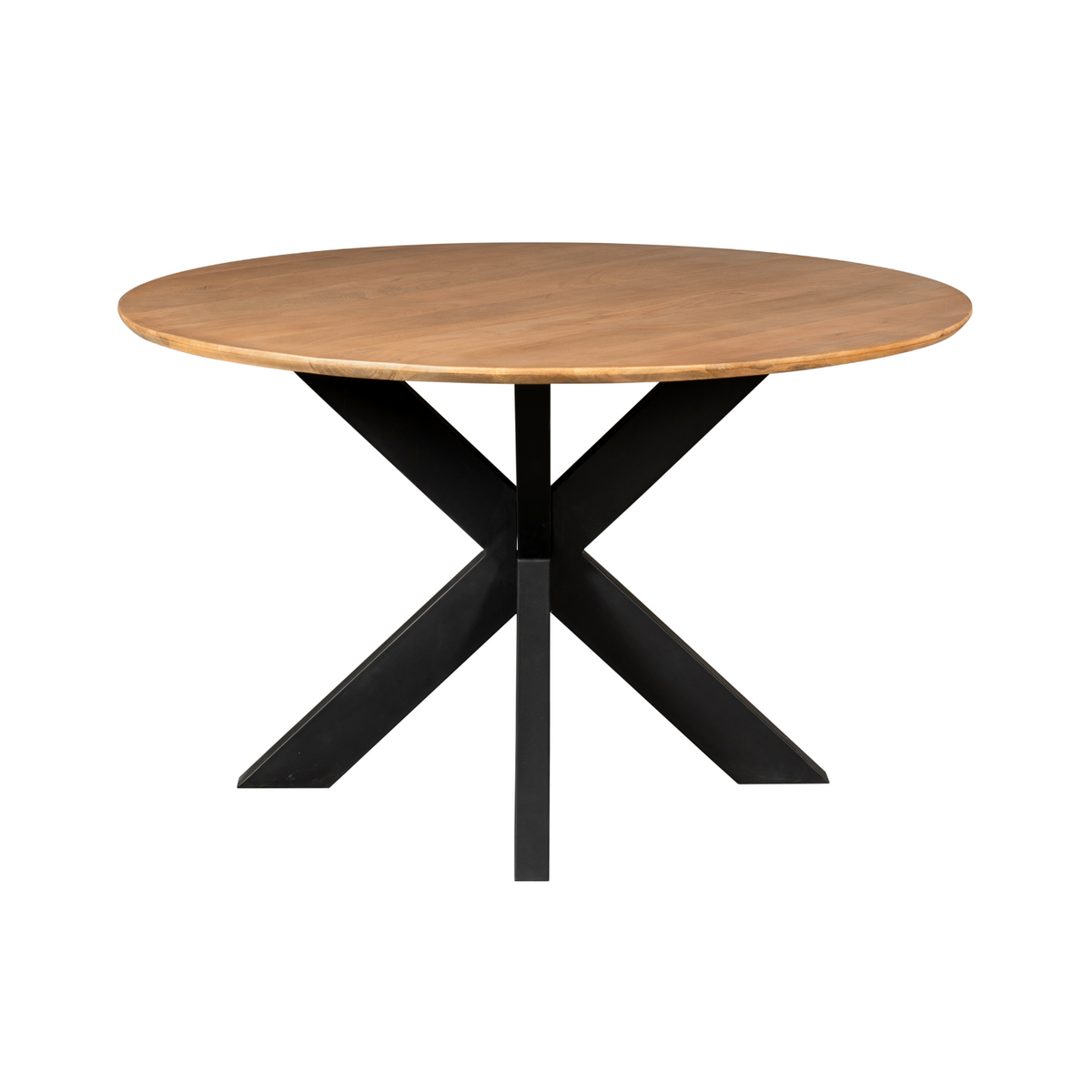 Mesa de comedor Madison Madera de mango Natural Redonda 110cm Starfurn
