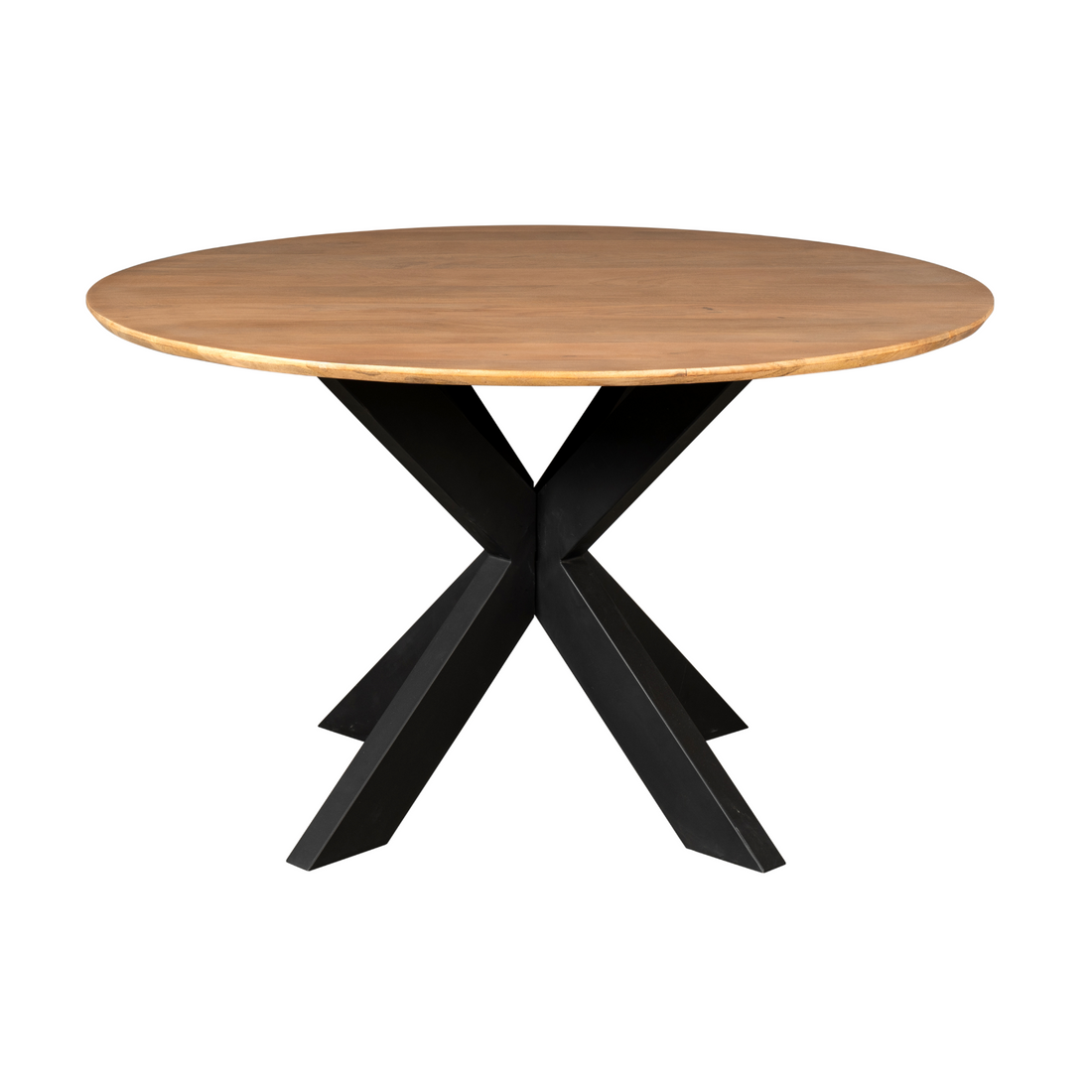 Mesa de comedor Madison Madera de mango Natural Redonda 130cm Starfurn