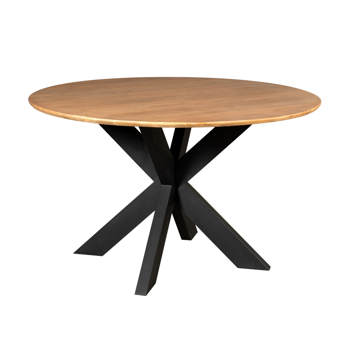 Mesa de comedor Madison Madera de mango Natural Redonda 130cm Starfurn