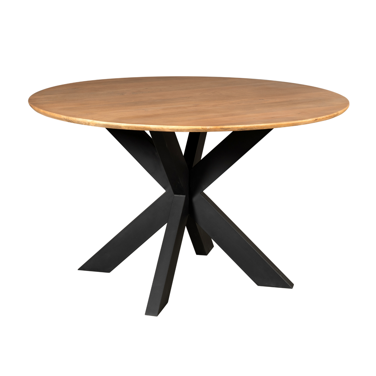 Mesa de comedor Madison Madera de mango Natural Redonda 150cm Starfurn