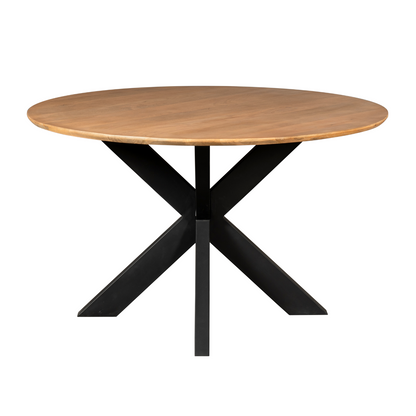 Mesa de comedor Madison Madera de mango Natural Redonda 150cm Starfurn