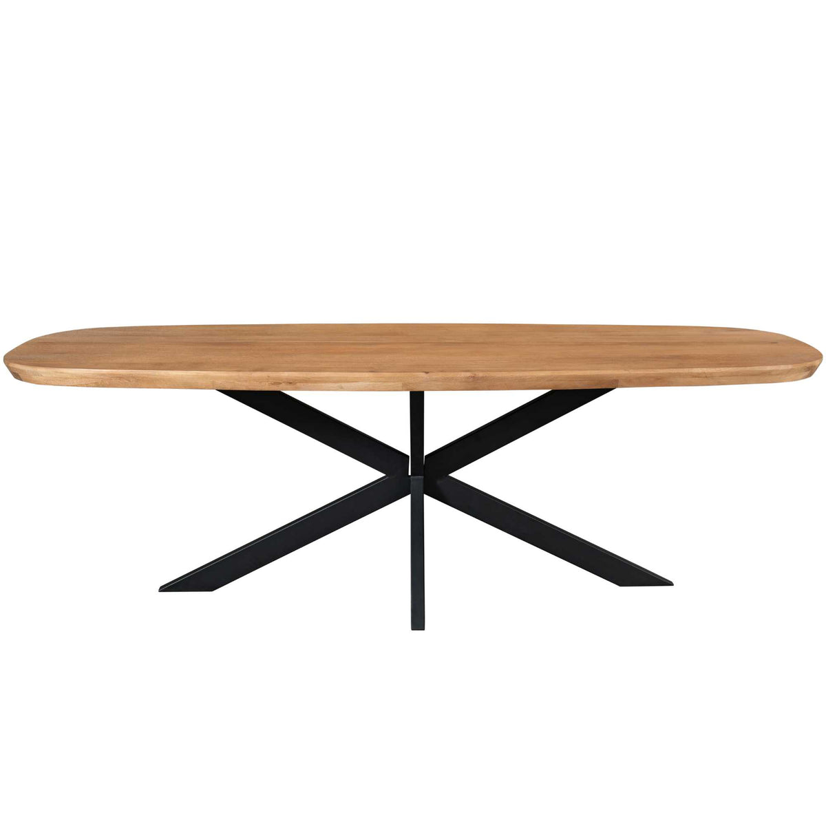 Mesa de comedor Madison Madera de mango Natural Danesa Ovalada 200cm Starfurn