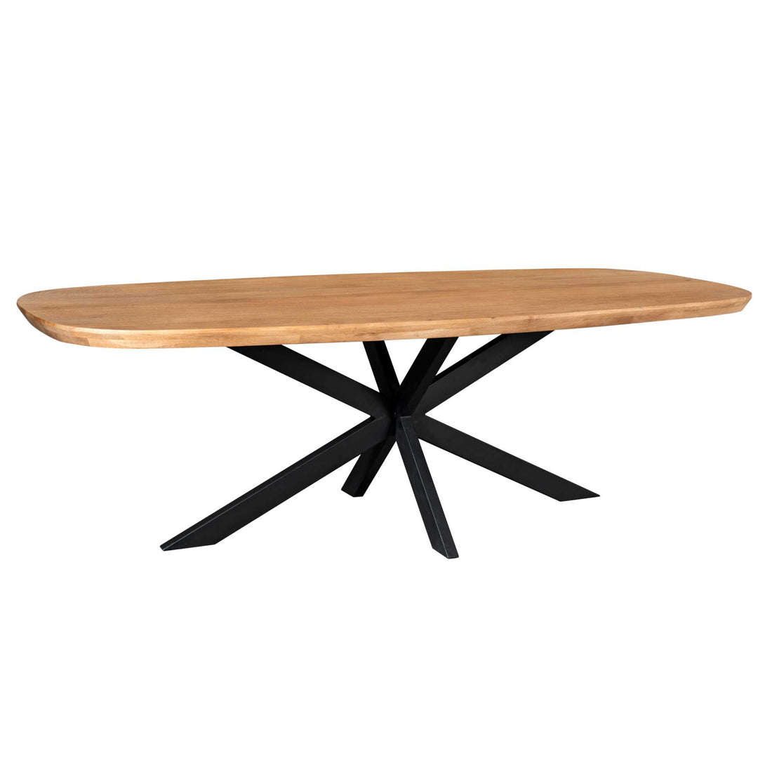 Mesa de comedor Madison Madera de mango Natural Danesa Ovalada 200cm Starfurn