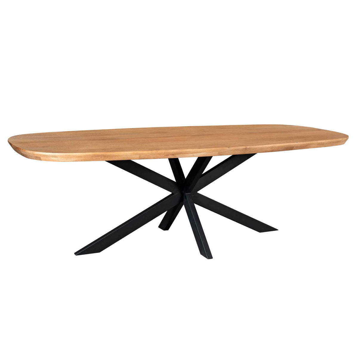 Mesa de comedor Madison Madera de mango Natural Danesa Ovalada 280cm Starfurn