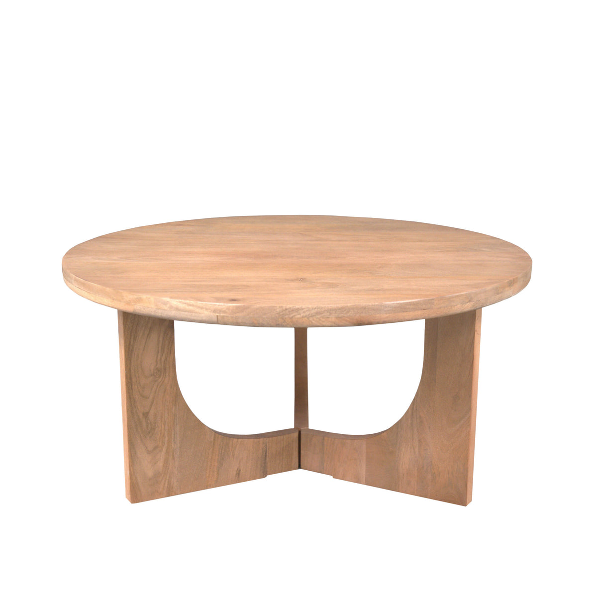 Mesa de centro Guus Madera de mango Natural 80cm Starfurn