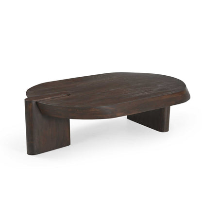 Mesa de centro Rava Madera de mango Marrón 125cm Starfurn