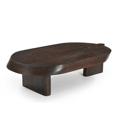 Mesa de centro Rava Madera de mango Marrón 125cm Starfurn