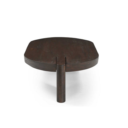 Mesa de centro Rava Madera de mango Marrón 125cm Starfurn
