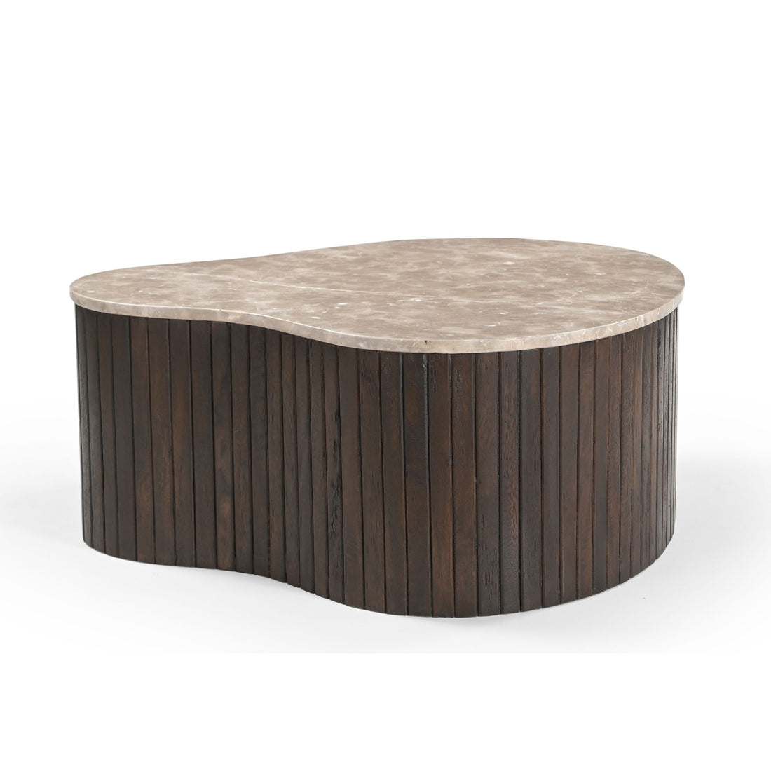 Mesa de centro Nomi Madera de mango Marrón 84cm Starfurn