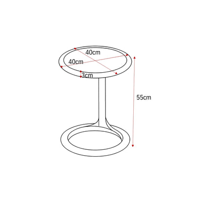 Mesa de centro Elias Blanca 60cm Starfurn