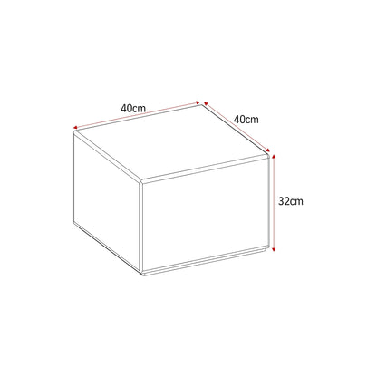 Mesa de centro Elias Blanca 60cm Starfurn