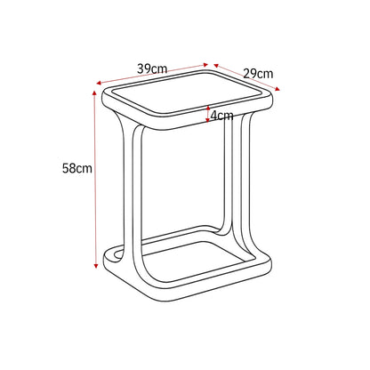 Mesa de centro Elias Blanca 60cm Starfurn