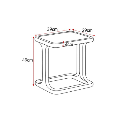 Mesa de centro Elias Blanca 60cm Starfurn