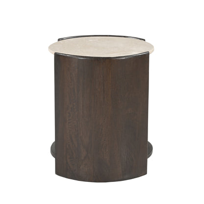 Mesa auxiliar Rune Botticino Mármol 45cm Starfurn
