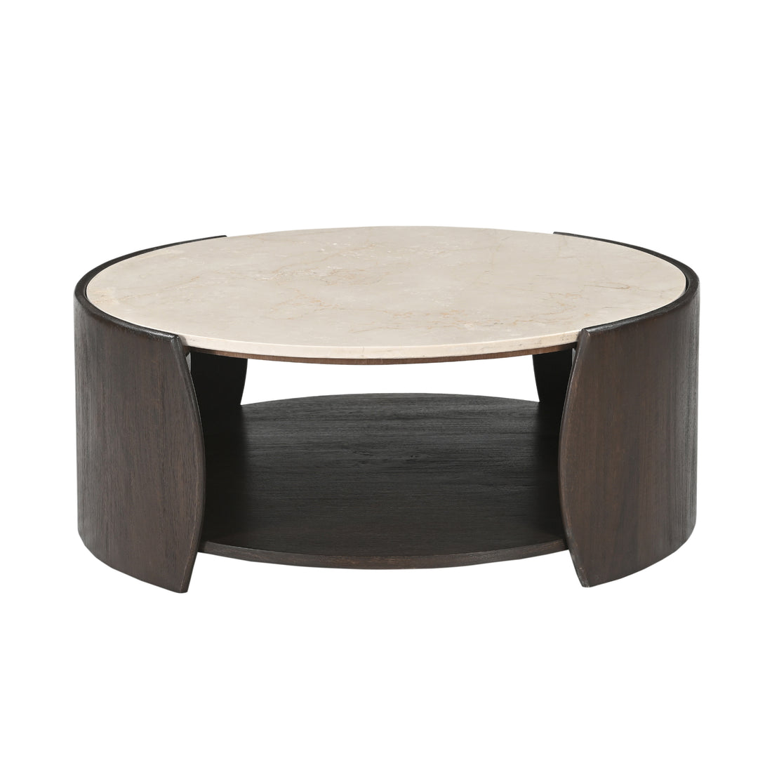Mesa de centro Rune Mármol Botticino 80cm Starfurn