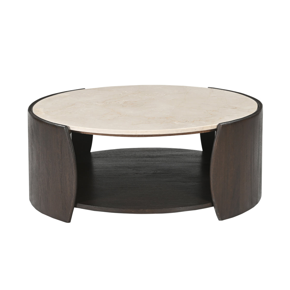 Mesa de centro Rune Mármol Botticino 80cm Starfurn