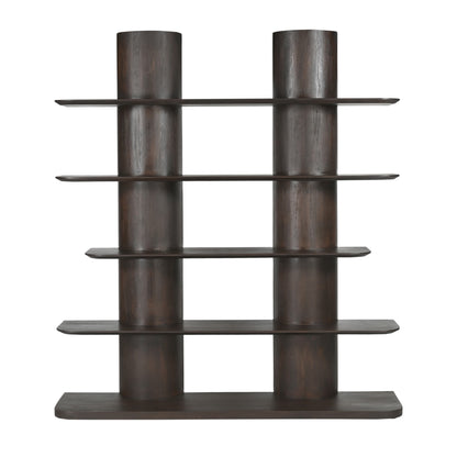Librería Finn Madera de Mango Marrón 180cm Starfurn