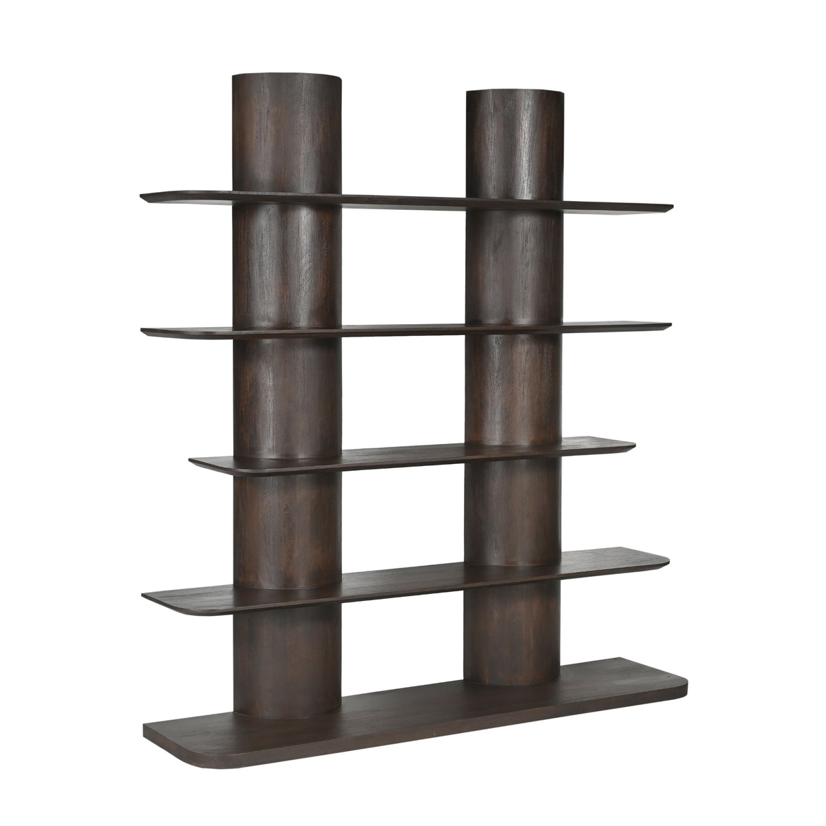 Librería Finn Madera de Mango Marrón 180cm Starfurn