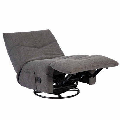 Sillón relax Lazy Tela Gris oscuro Starfurn