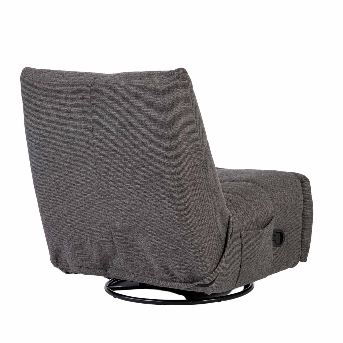 Sillón relax Lazy Tela Gris oscuro Starfurn
