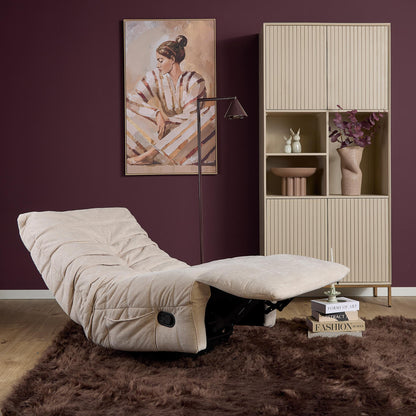 Sillón relax Zen Tela Beige Starfurn