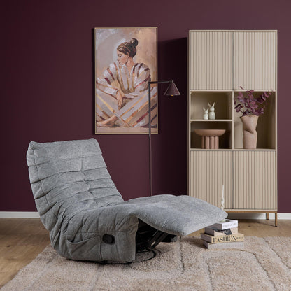 Sillón relax Zen Tela Gris Starfurn