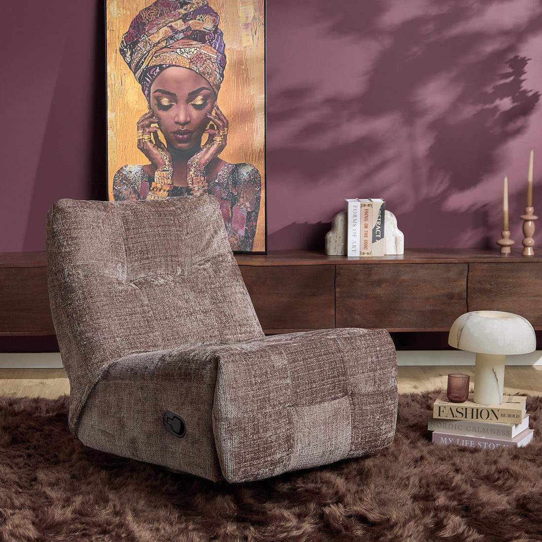 Sillón relax Chill Tela Clay Starfurn