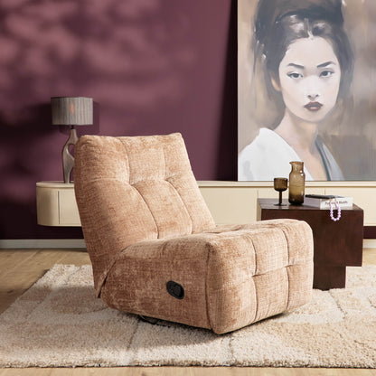 Sillón relax Chill de tela Cinnamon Starfurn