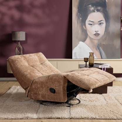 Sillón relax Chill de tela Cinnamon Starfurn