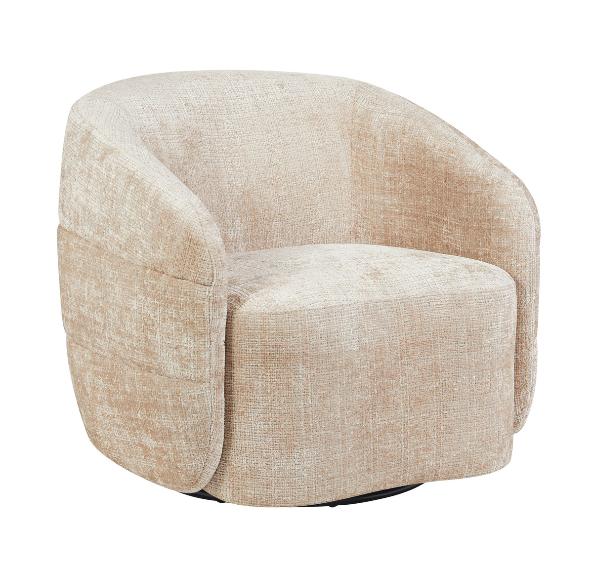 Sillón Yara Giratorio Tela Beige Starfurn