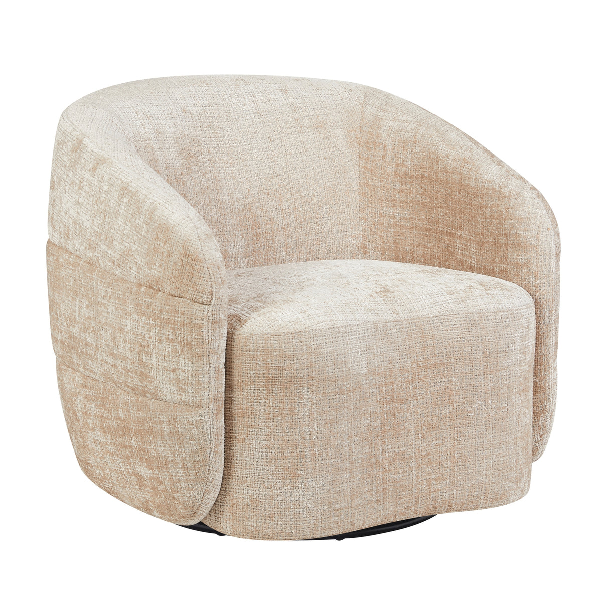 Sillón Yara Giratorio Tela Beige Starfurn