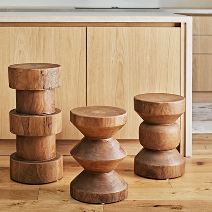 Mesa auxiliar Forma Rizo natural Raw Materials
