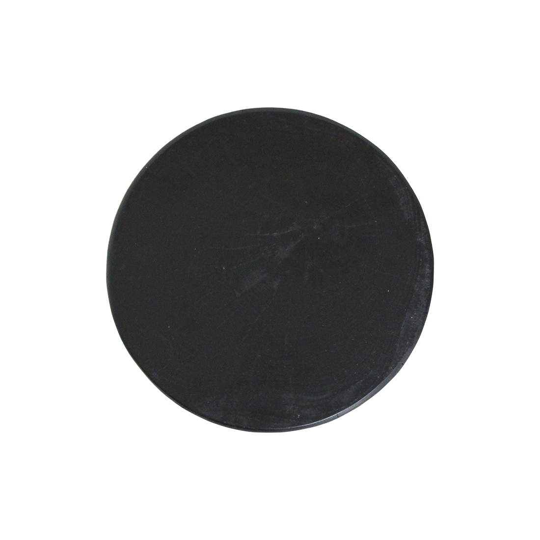 Mesa auxiliar Forma Rizo negra Raw Materials