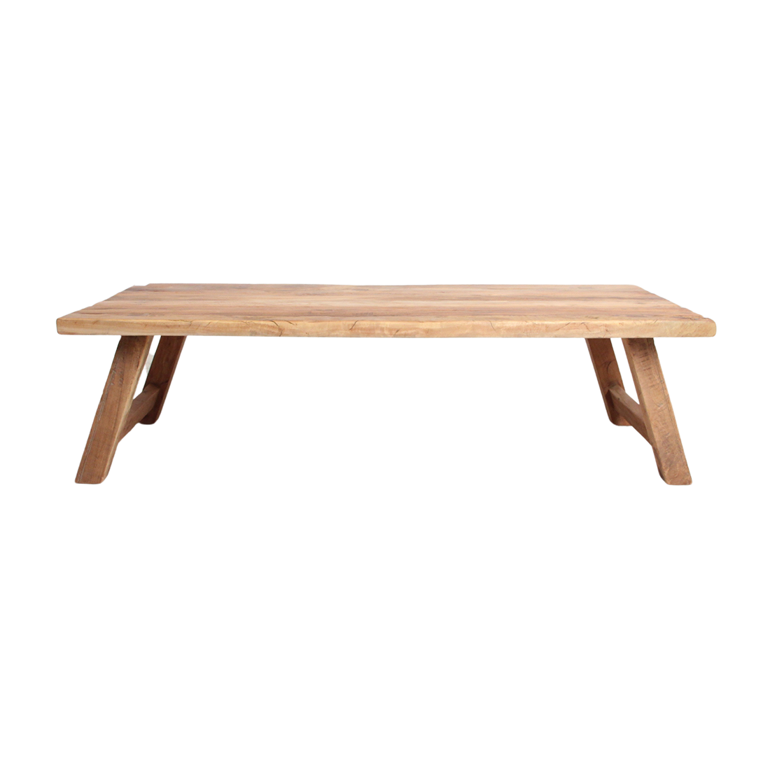 Mesa de centro Farmwood rectangular de materiales en bruto