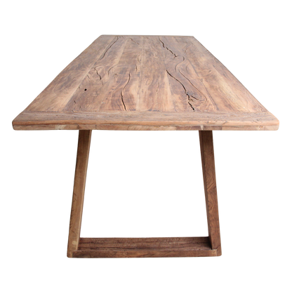 Mesa de comedor de teca Farmwood 240cm Raw Materials