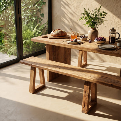 Mesa de comedor Farmwood Waterfall - 240cm Raw Materials