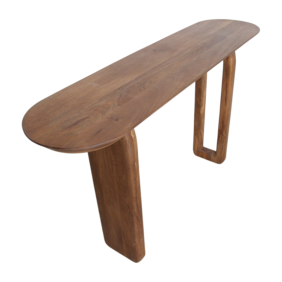 Mesa Consola Bullnose Marrón Raw Materials